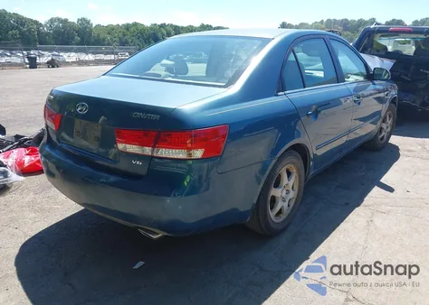 2006 Hyundai Sonata Gls V6/Lx V6 from USA, damaged, VIN 5NPEU46F56H154227